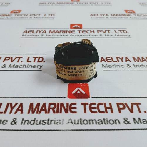 Siemens 3TY48030AN1 Magnetisch Spule Schwarz 220VAC 5060Hz N