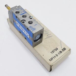 Festo MFH518SB 19759 pmax. 10bar Magnetventil unusedOVP