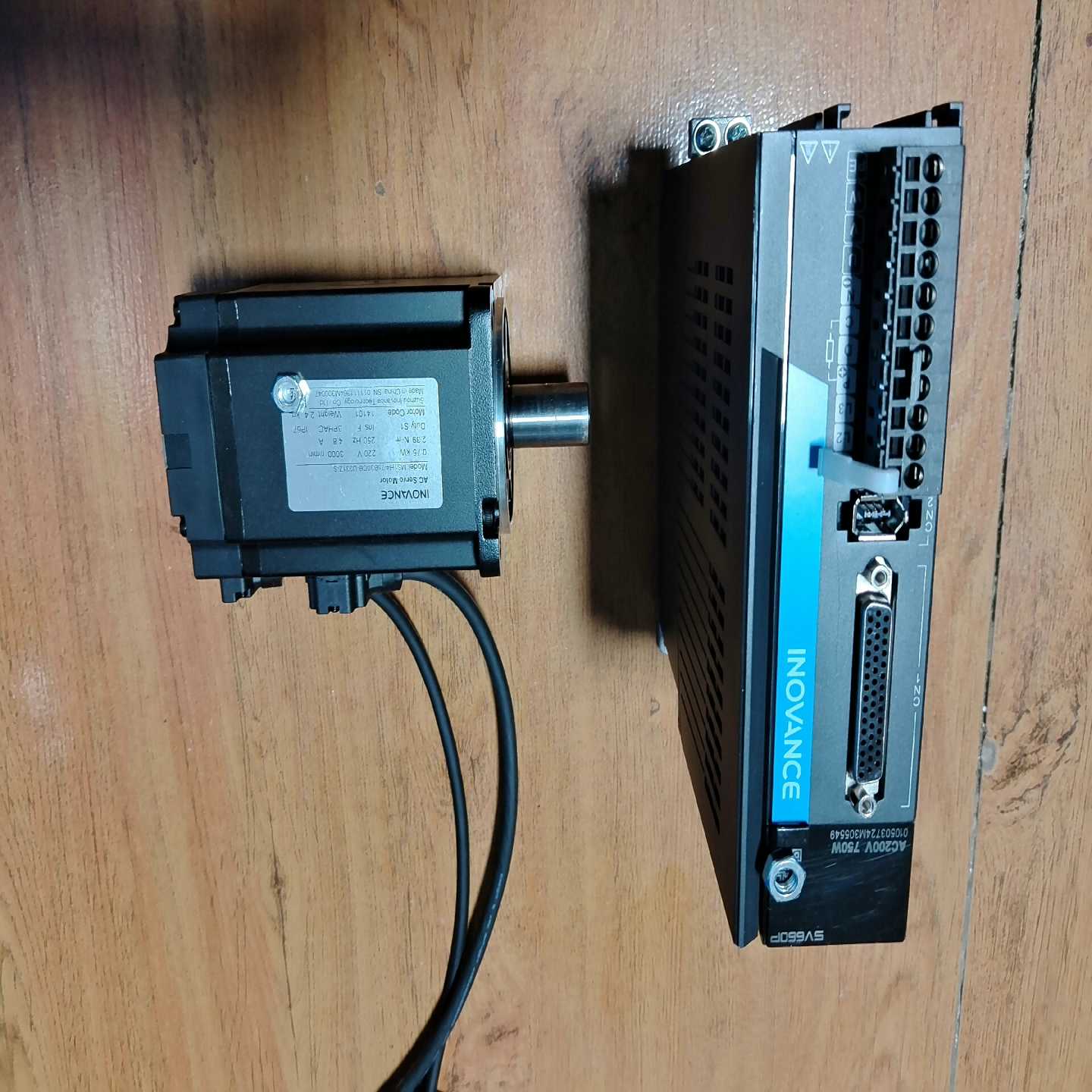 议价汇川750w伺服电机套装SV660PS5R51，电机MS1H