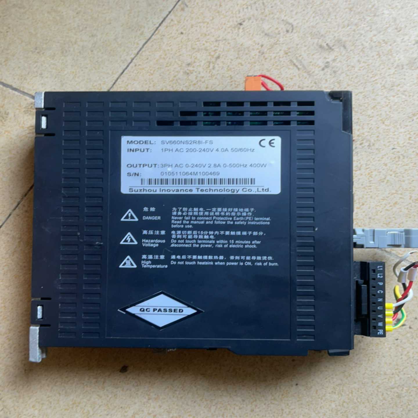 SV660NS2R8I-FS一台成色9成新看上带走【卡奥电子】