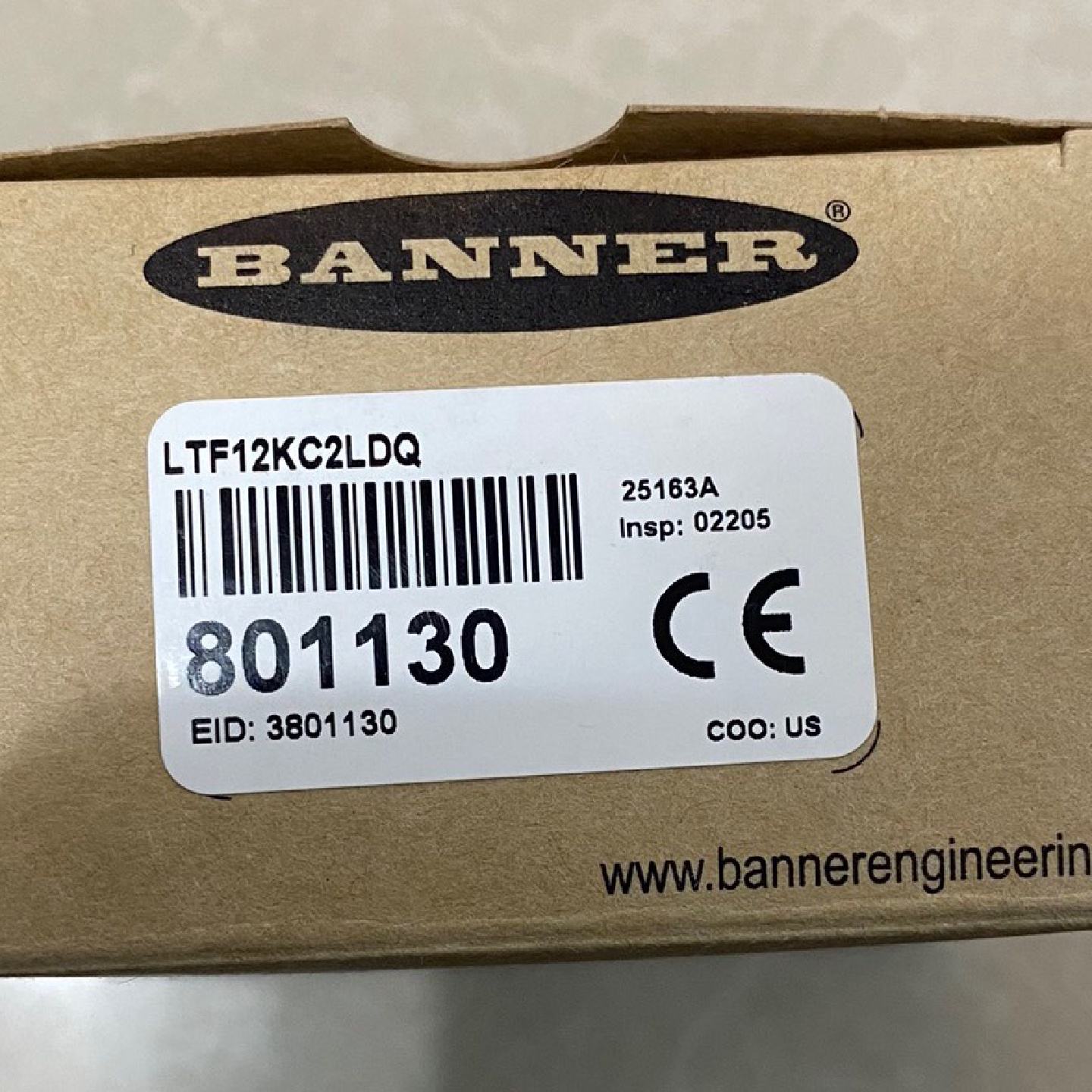 全新原装美国邦纳BANNER激光传感器型号LTF12KC2--议价商品