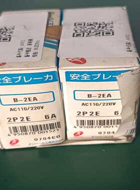 日本天保TemPearl安全断路器B-2EA，AC110/2-议价