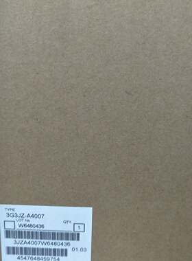 议价OMRON变频器3G3JZ-A4007