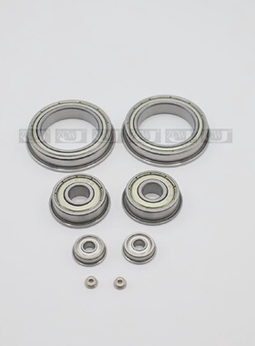 法兰杯士轴承F688ZZ LF-1680ZZ 内径8*16*5mm 带挡边微型滚珠