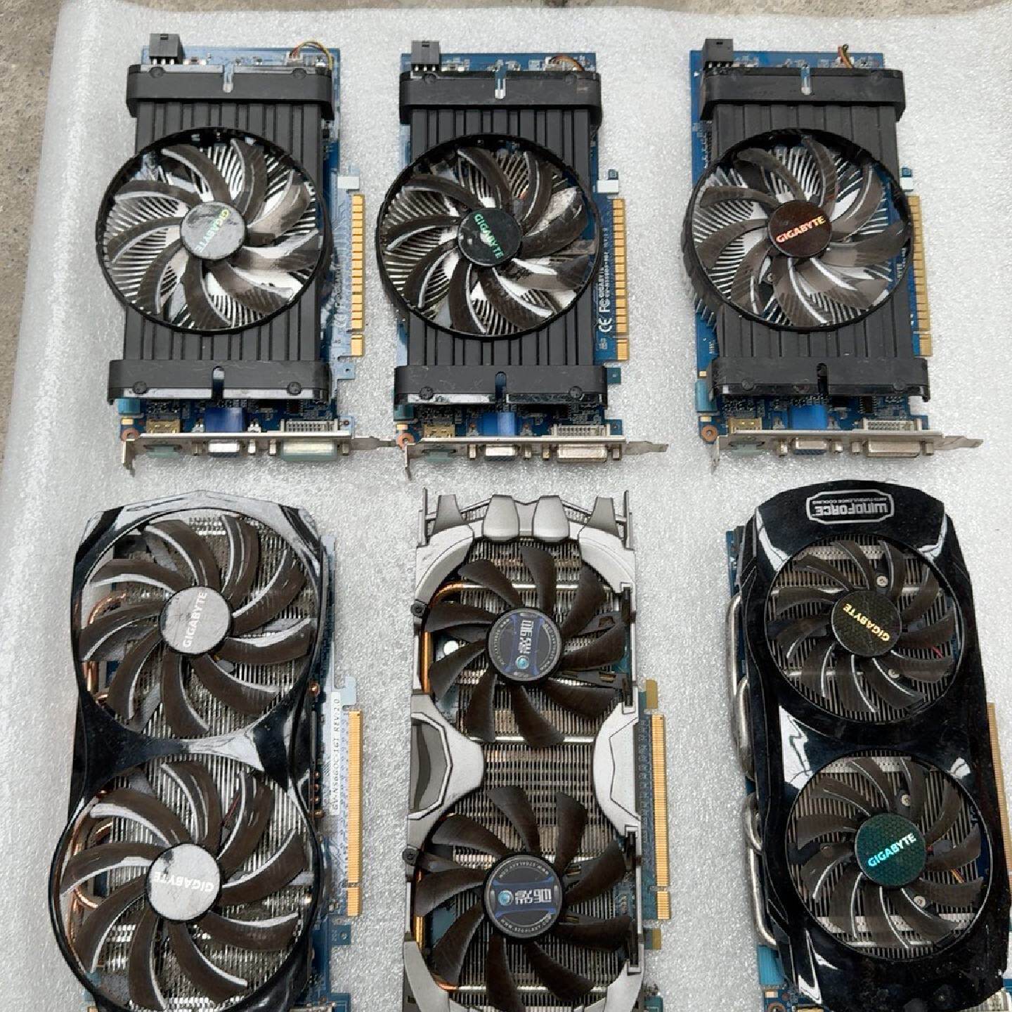 包邮100片原装拆机 550  560 1G显卡--议价商品