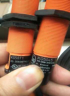 德国IFM/易福门电容式接近开关KG5045，实物拍摄--议价商品