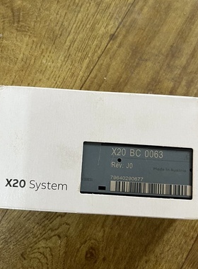 议价模块X20BC0063的白色包装最议价