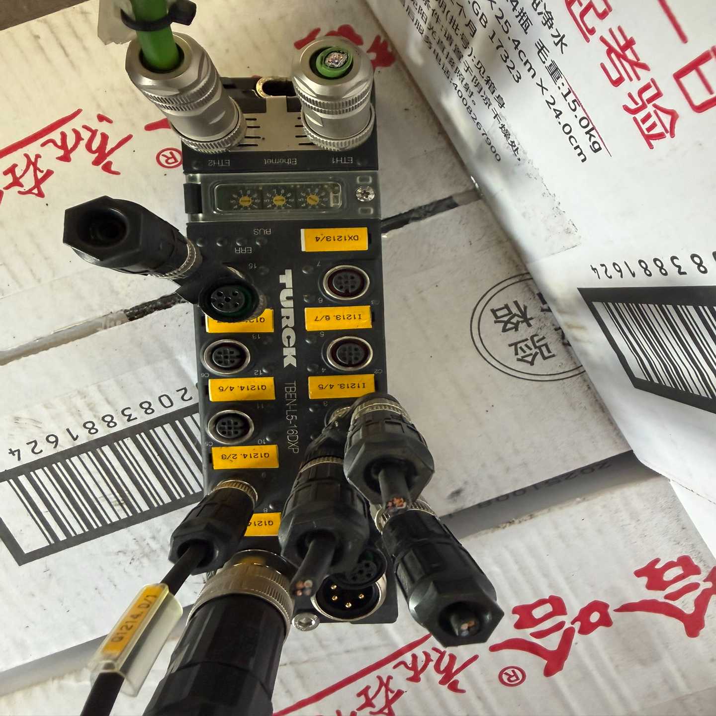 图尔克TURCK总线模块，型号TBEN-L5-16DXP，拆-议价