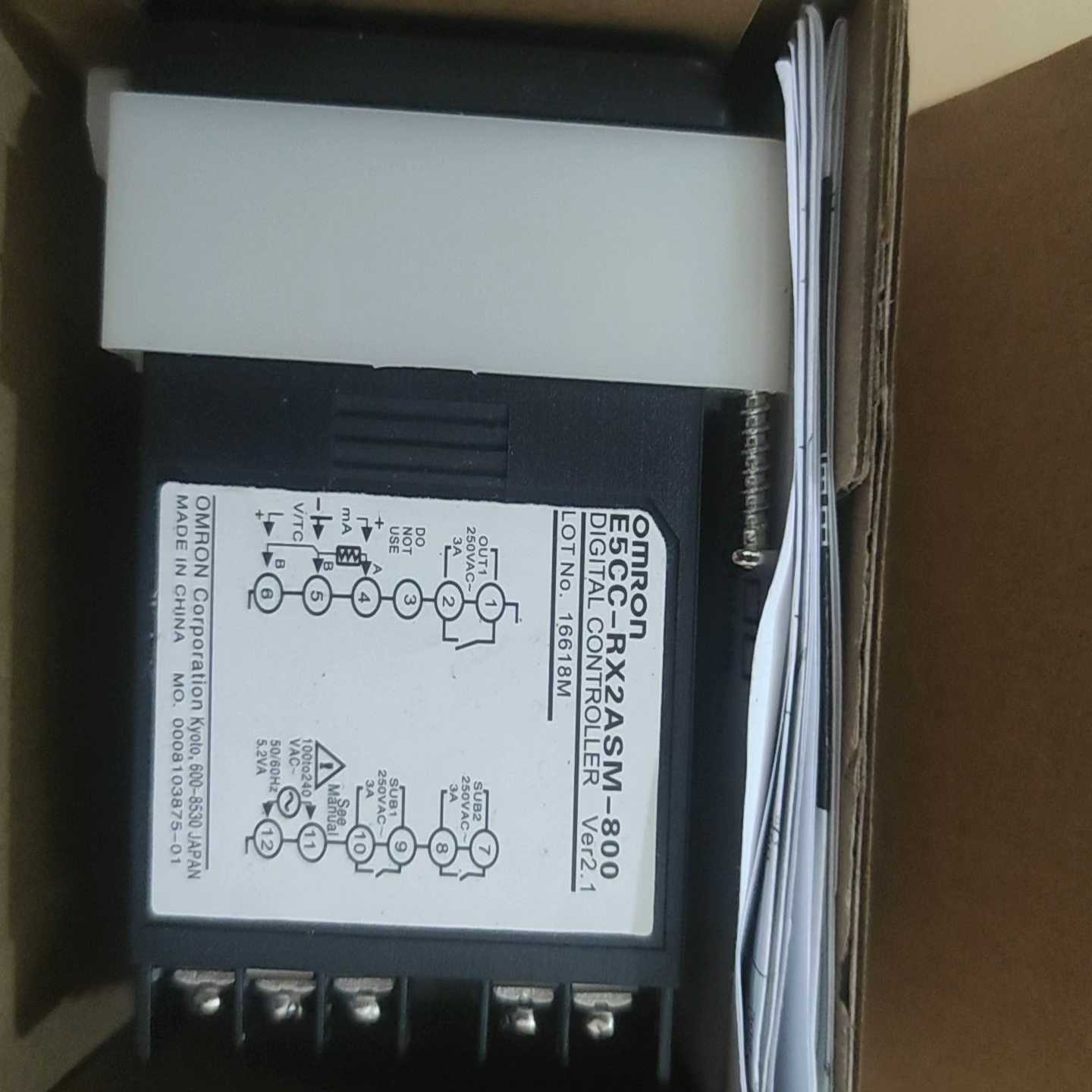 询价温控表E5CC-RX2ASM-800