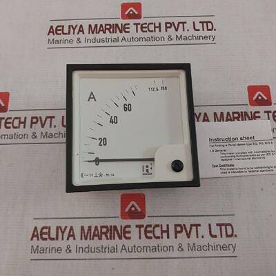 Rishabh EQ 96 AC Ammeter 850V 0112.5150A 755A 10 TO 55 C040