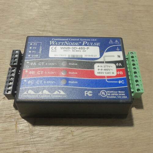 CCSWATTNODE PULSE WNB3D480P TRANSDUCER 480VAC 5060Hz 4 WIRE