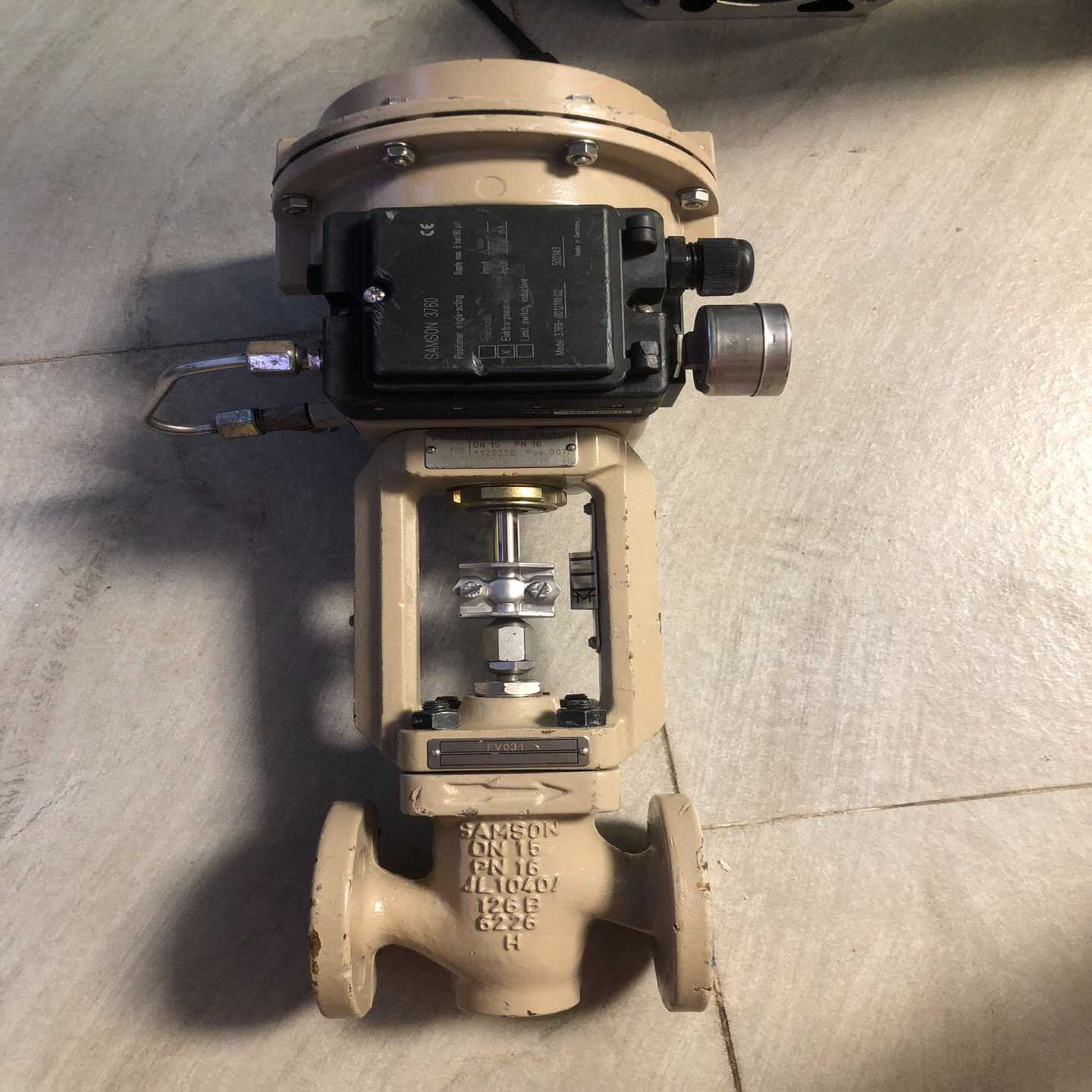 萨姆森调节阀，执行器SAMSON  3277调节阀。DN15（地坛设备）