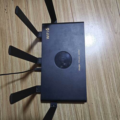 锐捷游戏路由器EW3000GXPRO 成色如图，实拍!穿墙王 者，3000M双