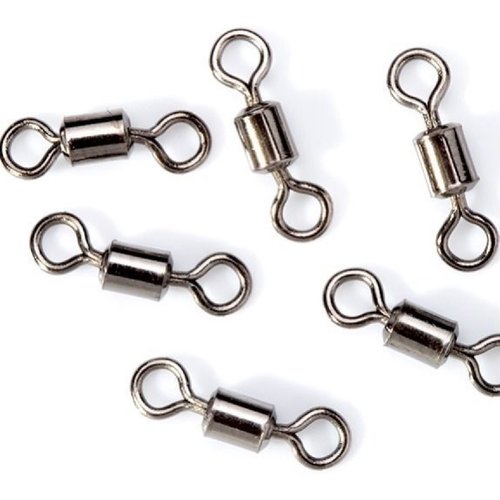 1美式8字环八字环连接器连接环转环钓鱼用品线组小配件渔具包邮1