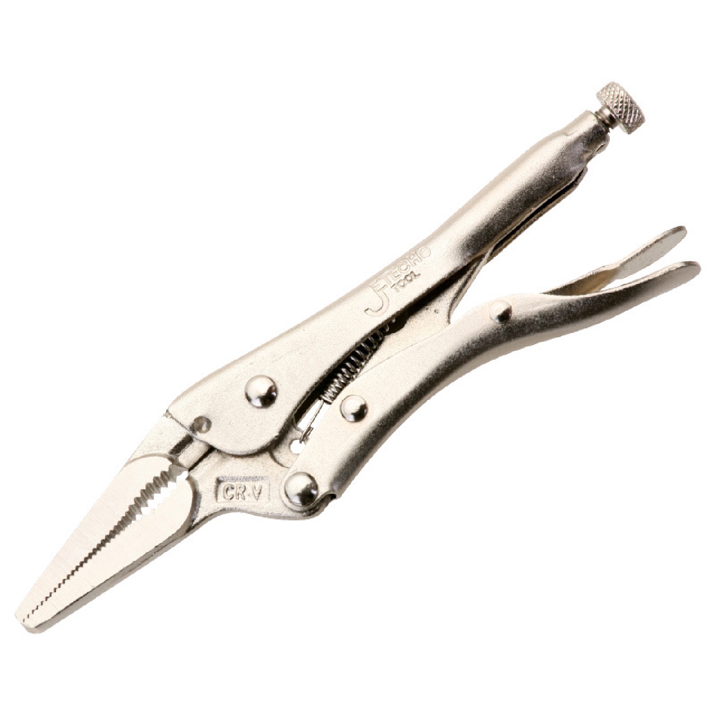 捷科LNP-6尖嘴大力钳带刃加力钳手动压力钳夹钳固定钳子6寸