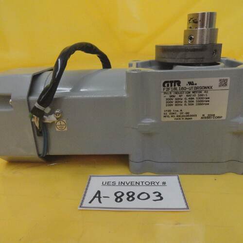 Nissei F2F18L160UTBR90NNX GTR 3Phase Induction Motor 40 Used