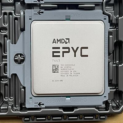 配件AMD EPYC 7313P731374137513744377137643776373F3 CPU议价