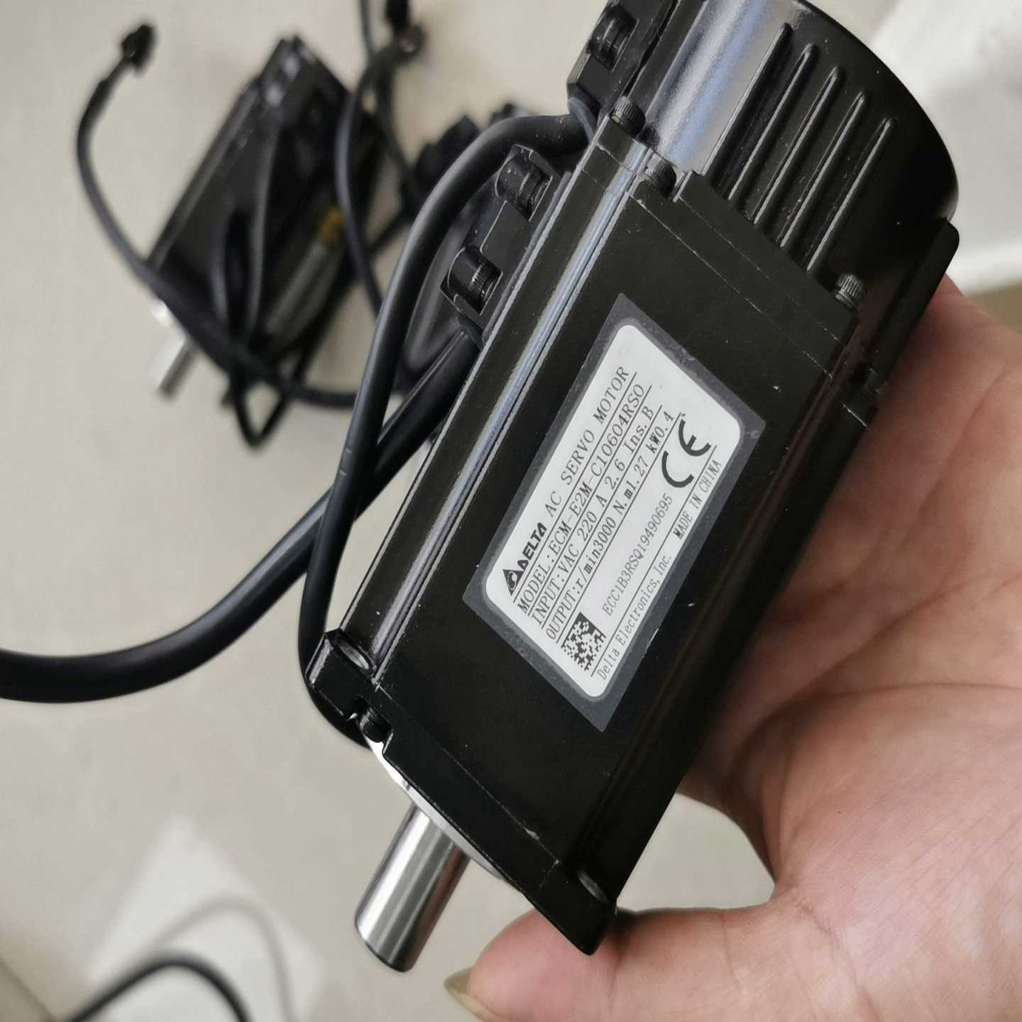 台达伺服电机ECM-E2M-C10604RS0，实物图片询价