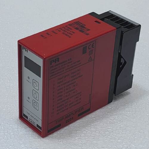 PR ELECTRONICS 2231  2231P ACDC TRIP AMPLIFIER 24230250V
