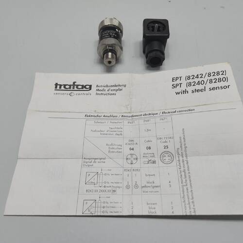 TRAFAG 8240.81.2517 SHIP PRESSURE TRANSMITTER 040 BAR