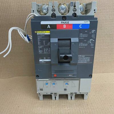 Square D DGF DGF36400E20SO 3 Pole 400 Amp 600V SHUNT Circuit