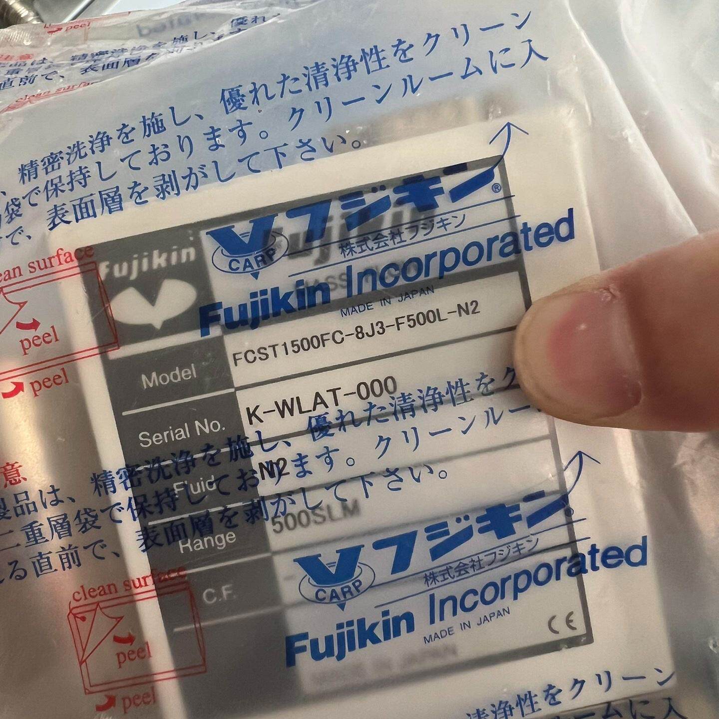富士金流量计 FCST1500FC-8J3-F500L-N2--议价商品