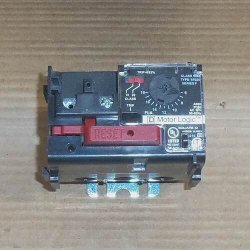 NEW SQUARE D 9065 SF020 MOTOR LOGIC SOLID STATE OVERLOAD REL