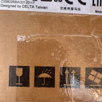 台达伺服电机ECMAC20602RS拍前询价