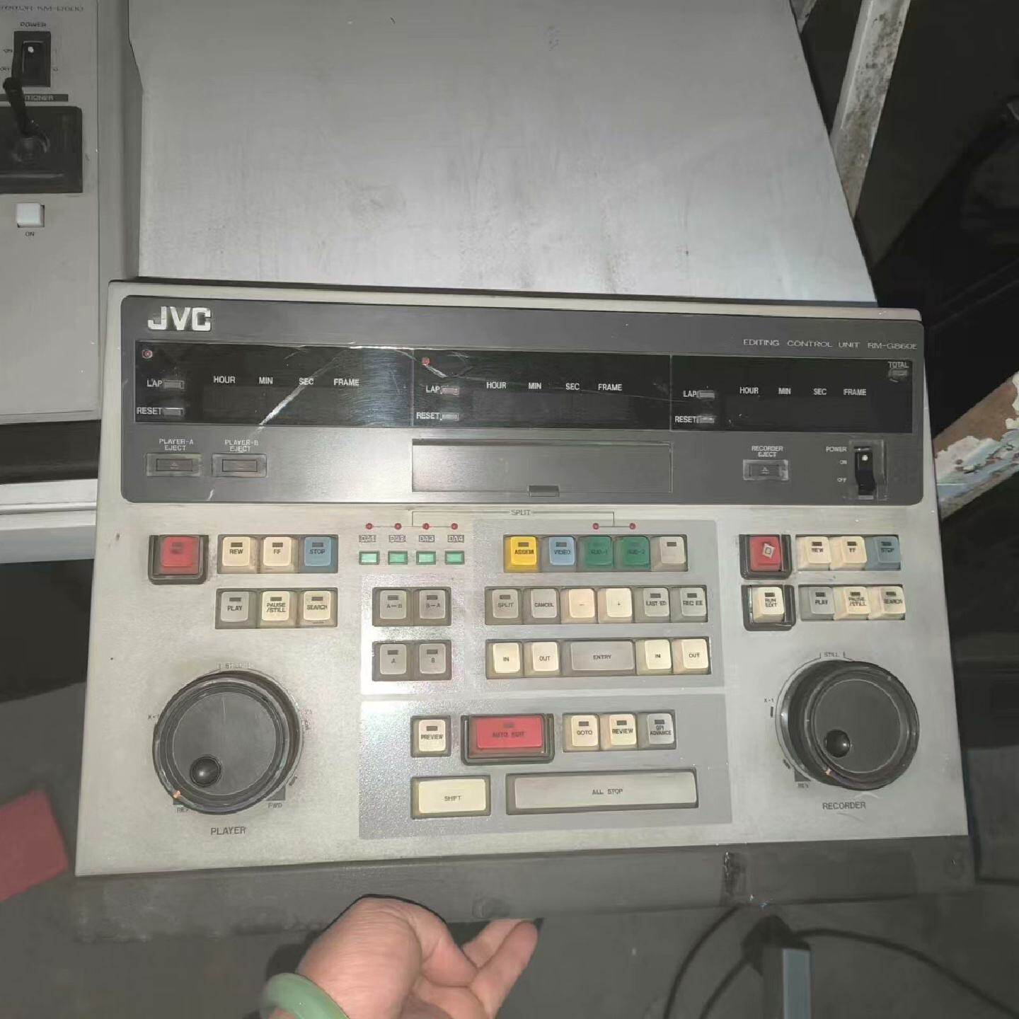 JVC  RM-G860E视频编辑器 编辑控制单元 编辑机操--议价商品