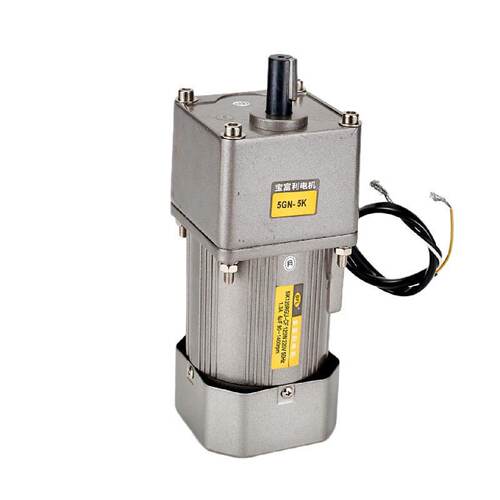 新品新品交流齿轮减速60pW90W120W单相220V带调速器减速Y机立式卧