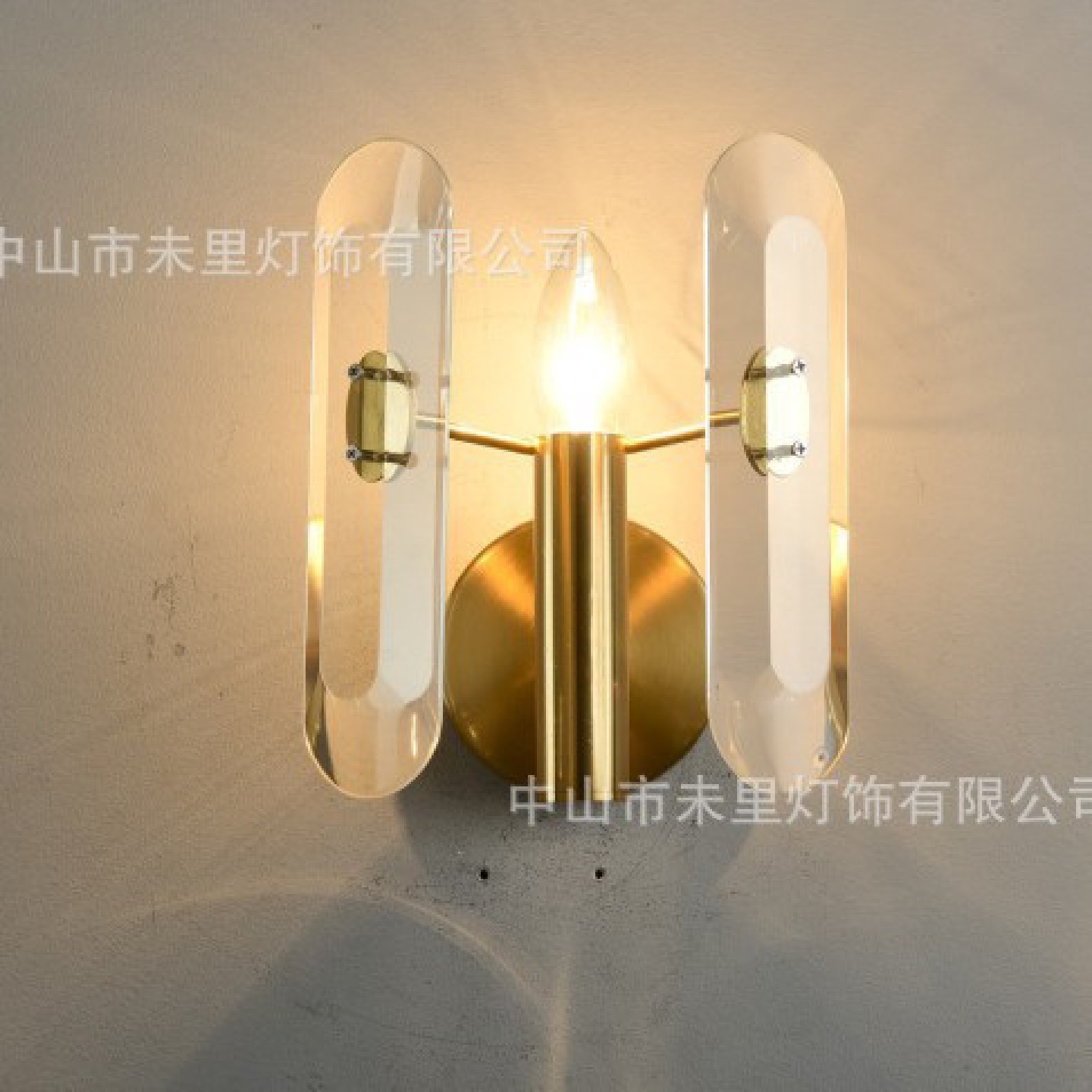 高级感轻奢现代简约装饰灯餐厅客厅别墅后现代卧室网红水晶壁灯