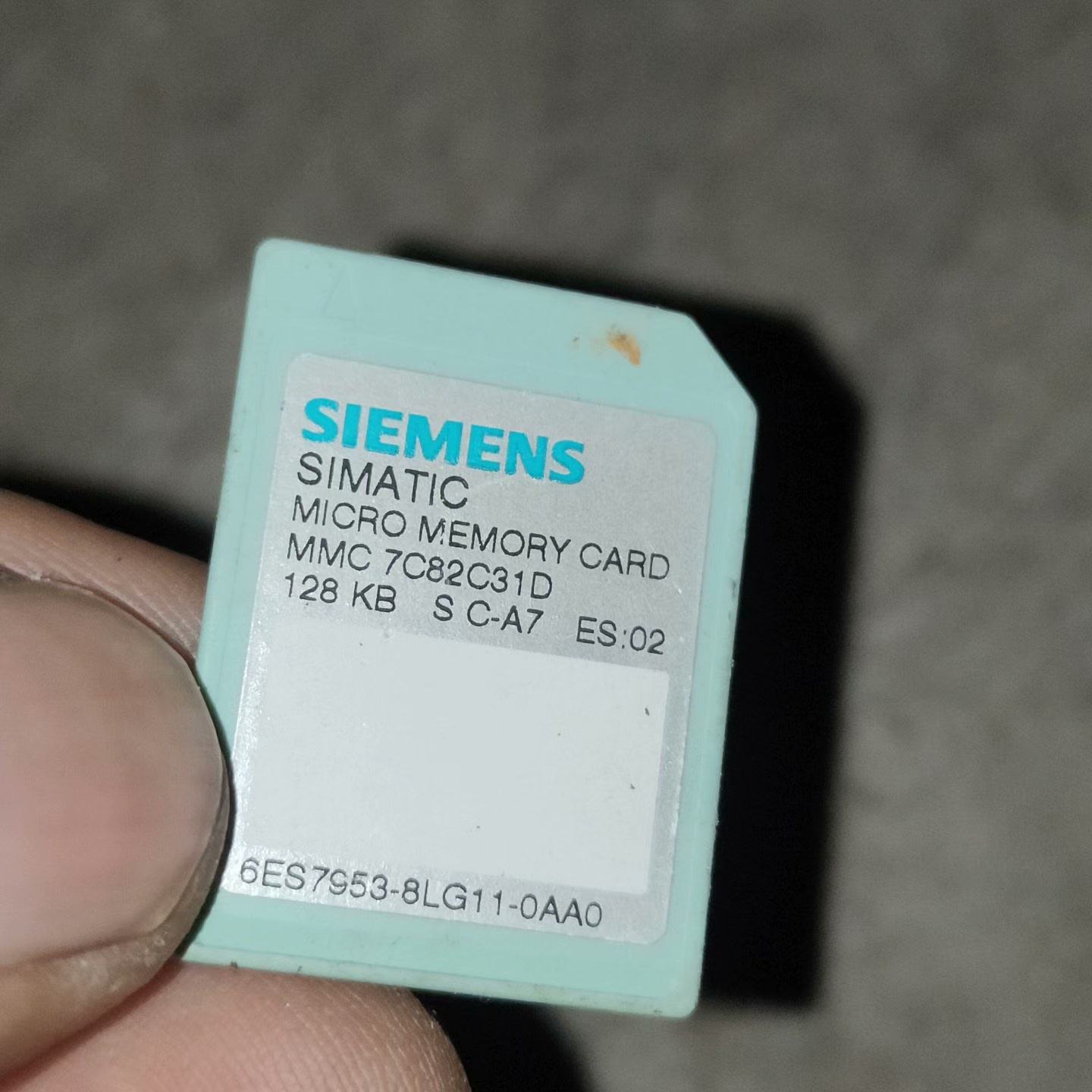 西门子SIMATIC内存卡,型号MMC 7C82C31D,1--议价商品