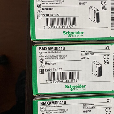 议价施耐德BMXAMO0410全新原装正品,质保一年，可开13%专票