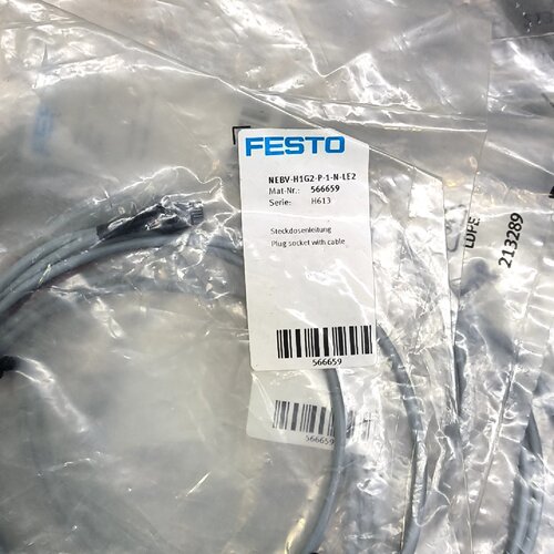【询价】FESTO电磁阀插头线，型号:NEBV-H1G2-P-1-N