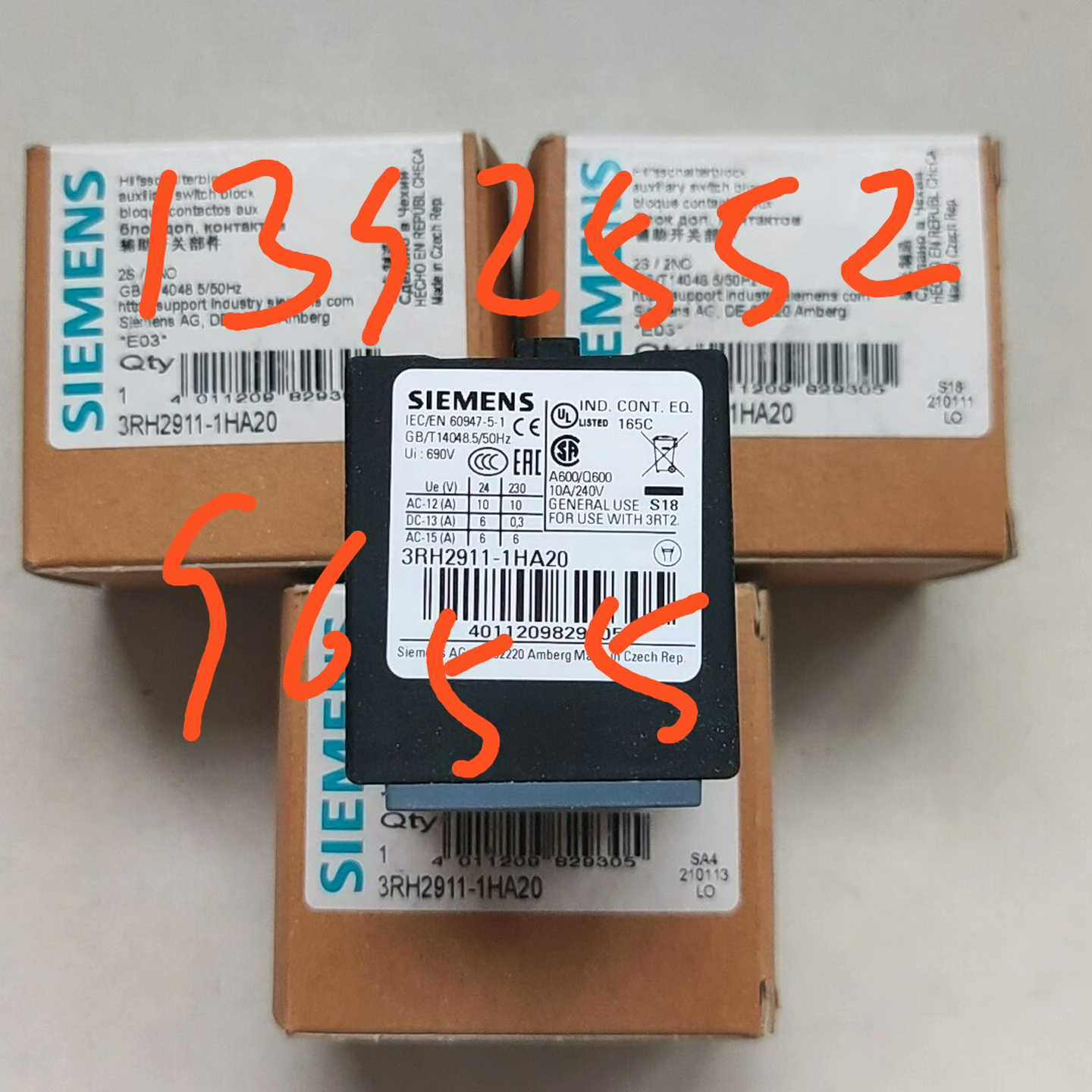 【议价】3RH2911-1HA203RH29111HA20Sie适用