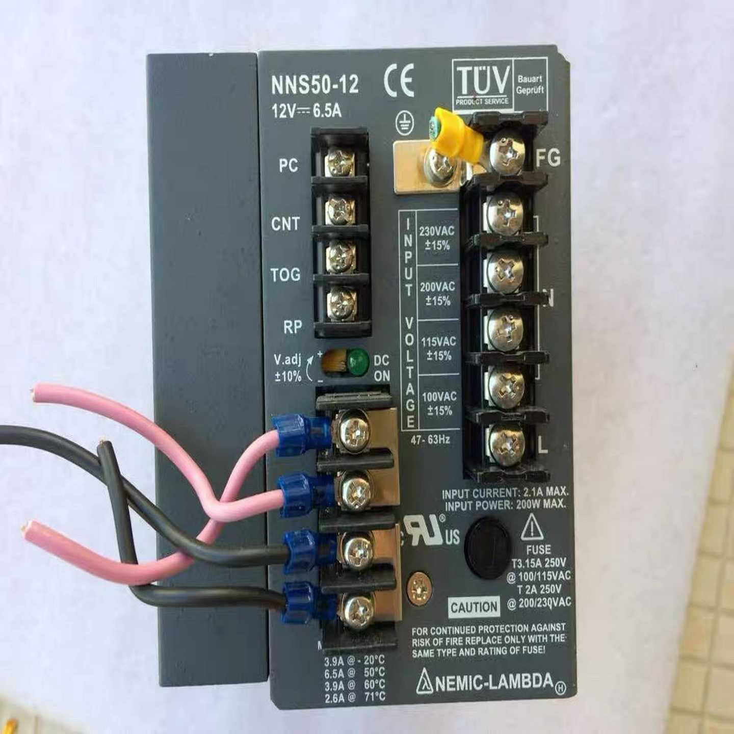 询价NNS50-12兰达电源NEMIC-LAMBDANNS