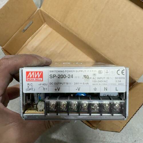 询》SP20024台湾明纬开关电源24V8.4A带PFC功能