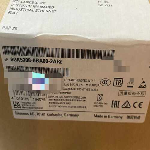 6GK5208-0BA00-2AF2[浩蓉商户]