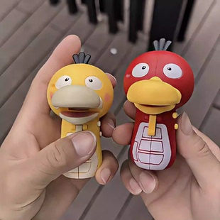 创意卡通发声按键录音变声鸭解压玩具会学人说话的搞笑录音小鸭子