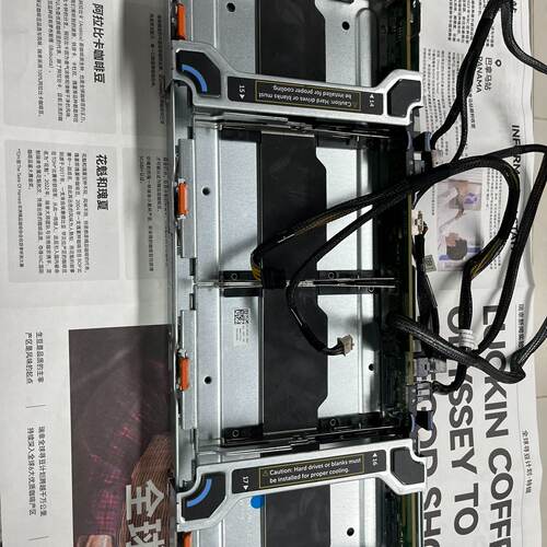 戴尔R730XD内置4*3.5寸硬盘扩展升级笼子背-议价