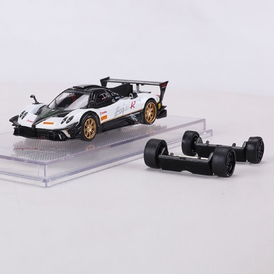CMMODEL1:64帕加尼宗塔PaganiZonda赛道版仿真合金汽车模型