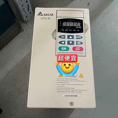 溢价-台达VFDB变频器VFD037B43A3.7K