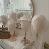 麻布头展示架头盔展示架帽子展示架假发展示架饰品展示架