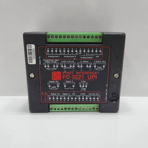 PROCESDATA PD 3221 PNET UNIVERSAL PROCESS INTERFACE MODULE