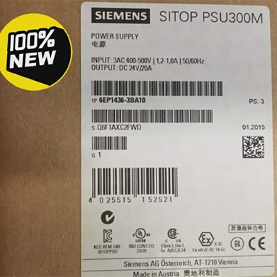 6EP14363BA10SITOP PSU 30拍前询价下单