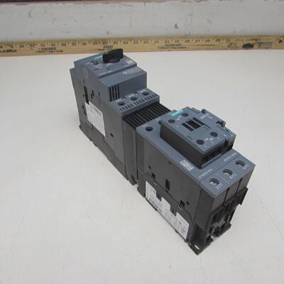 SIEMENS 3RA21504XA370NB3 COMBINATION MOTOR STARTER 4959A 203