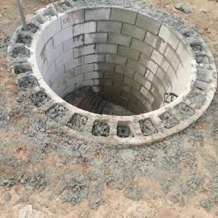砌井砖成品水泥砌井混凝土检查井壁模块砖矩形弱电缆阀门商砼砌筑