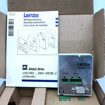 议价Lenze伦茨 EMF2102IBCV003 变频器操作面板库存现货实拍谘询