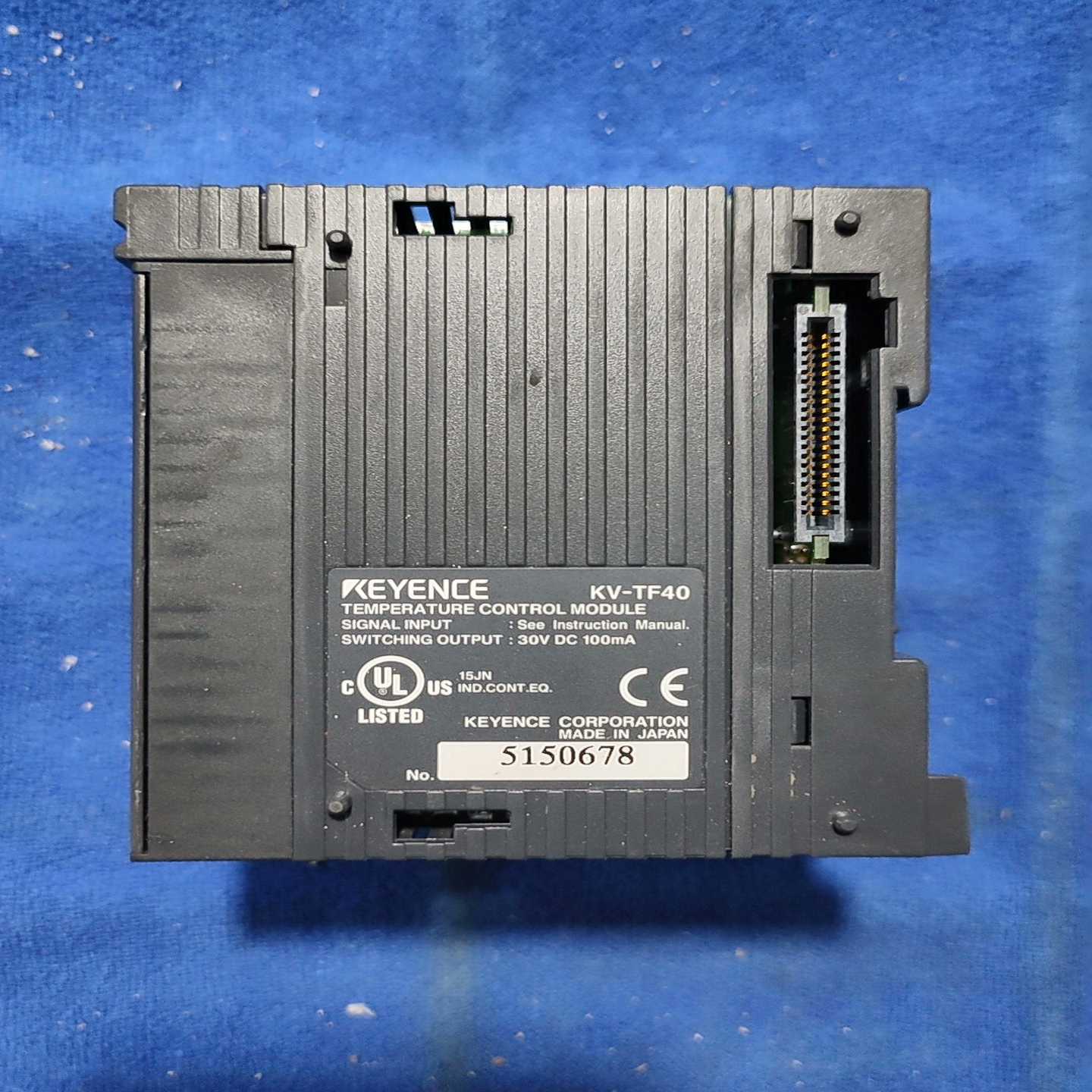 基恩士KEYENCEKV-TF40温度控制模块实物图--议价商品