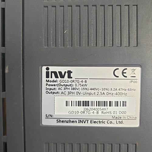 询-英威腾变频器GD100R7G4B0.75KW380